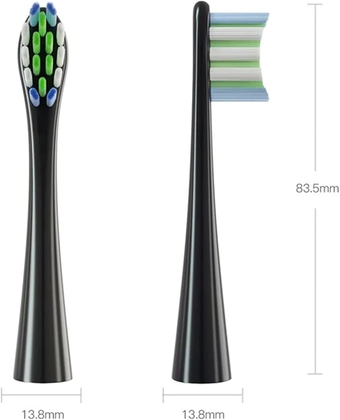 4/12 Pcs Replaceable Brush Heads Suitable Compatible for Oclean X/X PRO/ Z1/ F1/ One/Air 2 /SE Sonic Electric Toothbrush Refills(S01)