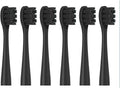 6CS Toothbrushes HeadCompatible for Y1S/Y4/U1/U2/U3/P1/P4 Toothbrush(6CircylarBlack)