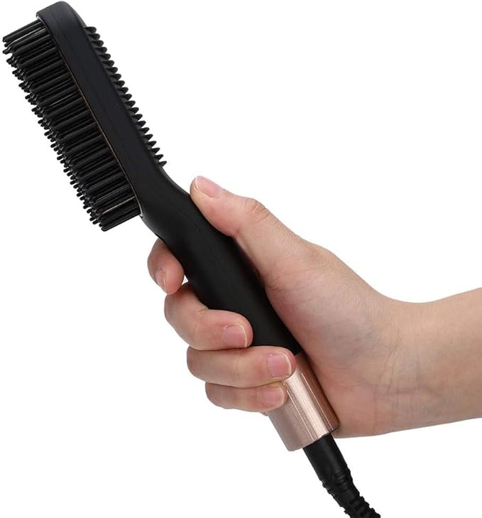 Multifunctional Professional Hair Straightener Tourmaline Ceramic Hair Curler Brush Hair Comb Straighteners Curling Hair Iron