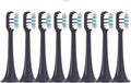 8PCS Replacement Brush HeadsCompatible for XIAOMI MIJIA T700 Sonic Electric Toothbrush Bristle with Caps(White)