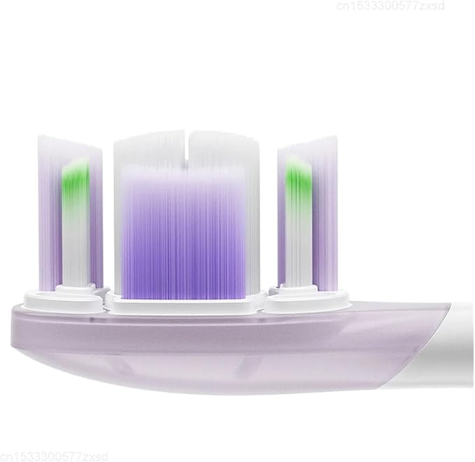 Toothbrush Replacement Heads (Soft &amp Clean)Compatible for MES609 MES610 MES613(Clean Heads)
