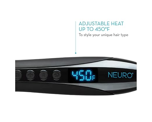 Neuro by Paul Mitchell Angle Bendable Titanium Curling Iron Patent-Pending Adjustable Technology Creates Beach Waves + Natural-Looking Curls
