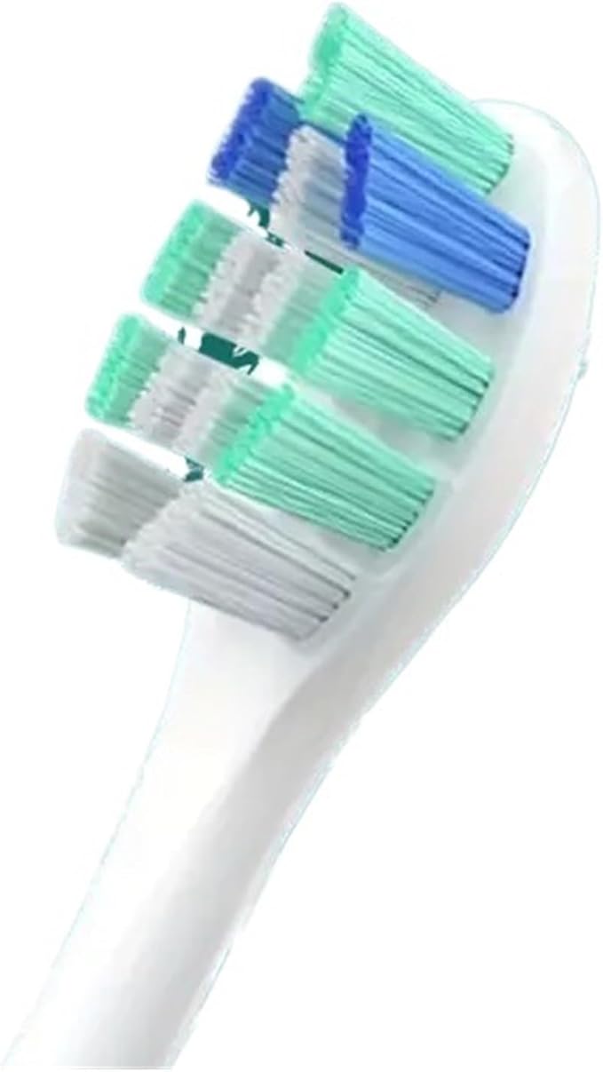 4-16pcs Replacement Toothbrush HeadsCompatible for Philips Electric Brush Head 1100 2100 4100 4300 5100 5300 6100 6500(8pcs)