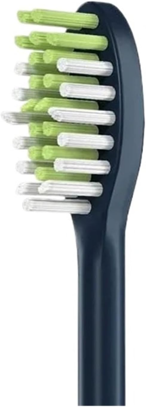 Compatible for 4Pack Replacement Toothbrush Heads Compatible with Ph One Soni Care Electric Head HY1100 HY1200 BH1022(8pcs Black)