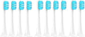 Compatible for 20Pcs T300/T500/T700 Electric Toothbrush Heads Replaceable Nozzles with Anti-Dust Caps