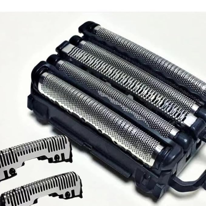 Replacement Shaver Outer Foil Inner Blade for Panasonic ES-ALV6HA ES-ALV6HS for Men with Pop-up Trimmer Wet Dry 5-Blade Electric Razor Shaver Sensor Flexible Pivoting Head Blade Accessories