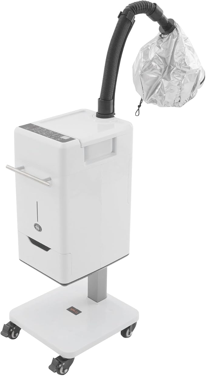 DNYSYSJ Hair Steamer Machine Stand up Steamer Nano Steamers with 6 Modes &amp Adjustable Temperature Professional Pattern Hair Treatment Steamers for Hair Dry Damaged Hair at Home &amp Salons