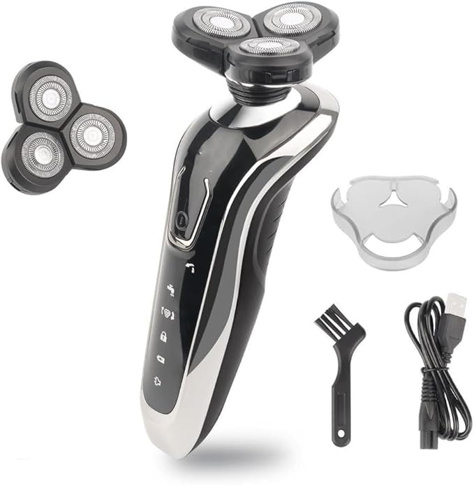 Electric Razor for Men Shaver for Men Electric Shaver Powerful Beard Shaving Machine Electric Razor Rechargeable Waterproof