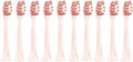10PCS Replacement Brush Heads Compatible for HX6930 HX6064 Sonic Electric Toothbrush Vacuum Soft Bristle Nozzles(10Pink)