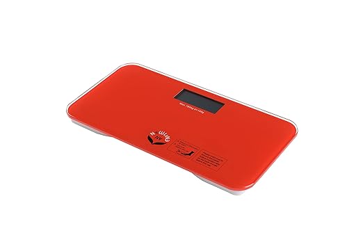 NewlineNY 700 Series Mini Travel Digital Bathroom Scales (no Sleeve) (Red)