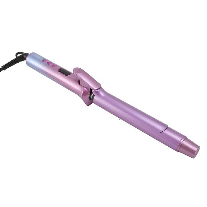 Professional Hair Curling Wand Anti Scald Head Rotatable Power Cord for Various Hairstyles 25mm