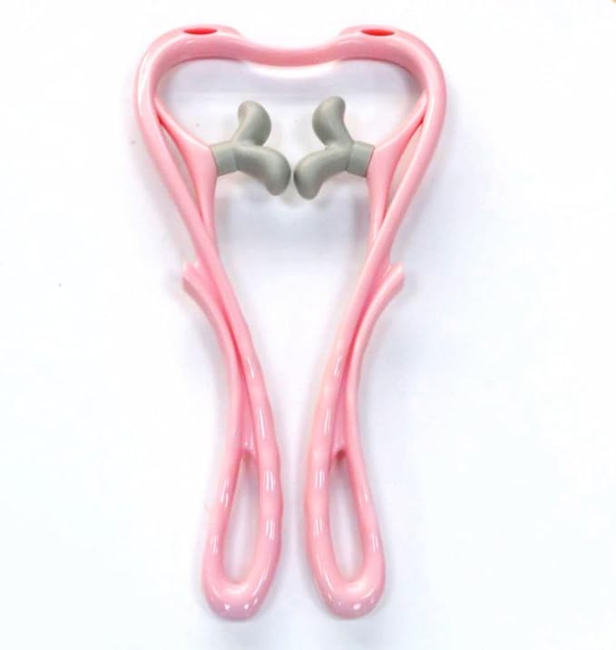 Neck and Back Massager 颈椎按摩器手动揉捏健身手持迷你夹脖子 Neck and Back Massager 颈椎按摩仪 Hot Stones Massage Set 老人颈部按摩器 HomeOffice Body Electric Massagers