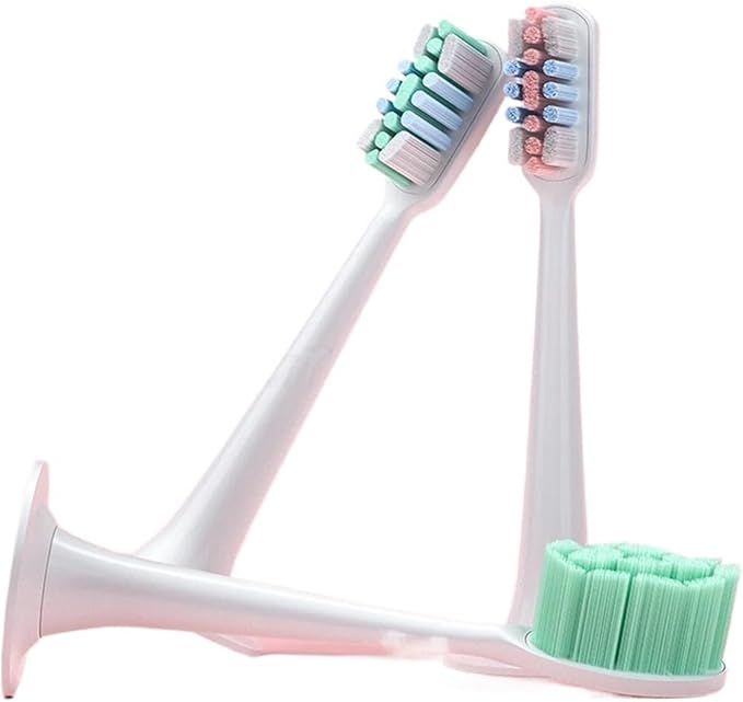Compatible for Mijia Xiaomi Brush Heads Ultrasonic for Electric Toothbrush T300/T500/T700/DDYS01SKS/MES601/602(Orange)