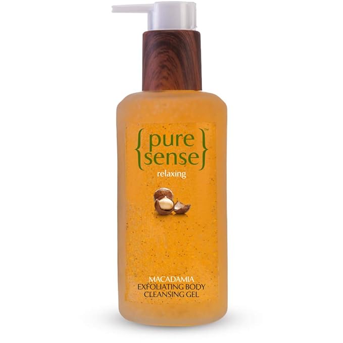 Relaxing Macadamia Exfoliating Body Cleansing Gel Sulphate and Paraben Free (200ml)