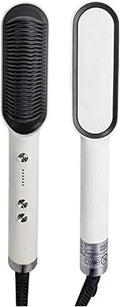 Hair Straightener BrushCeramic Hair Straightening Brush Anti-Scald &amp Auto-Off-for Salon at Home