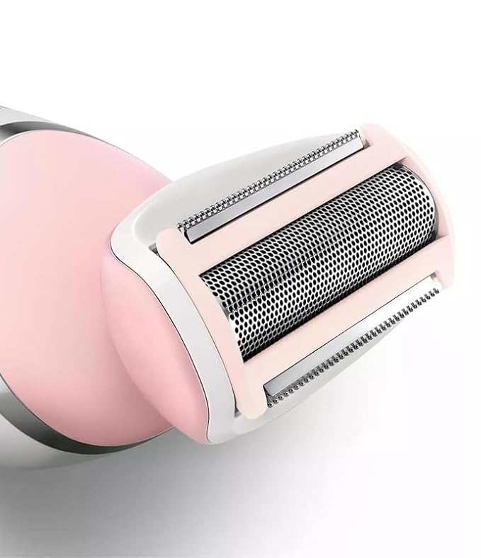 BRL140 Replacement Head Compatible with Philips Advanced Women's Electric Shaver BRL140 BRL130 Wet/Dry Ladyshave Trimmer Razor Foil Blade and Base(Pink)