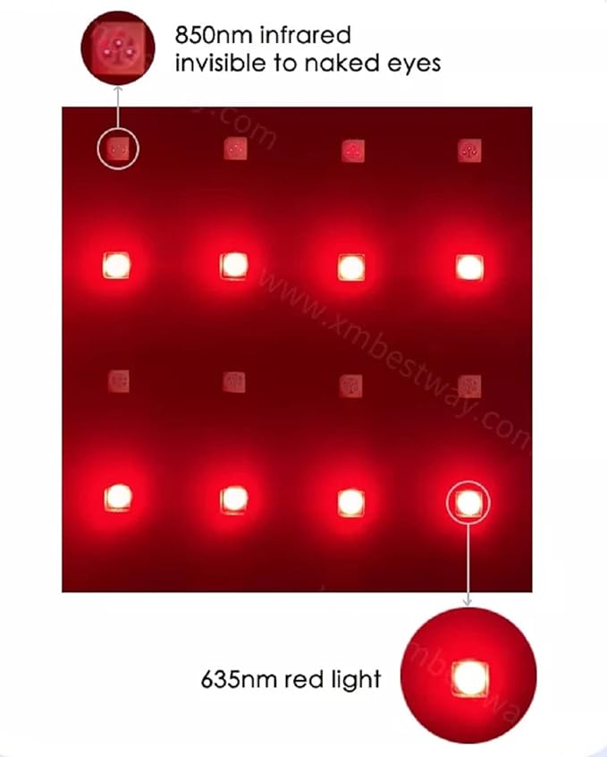 635/850nm Red Light Therapy Belt Lipo Wrap Mat Body Slim Belly PadLarge Size 210 Light Beads Especially Suitable for Removing Abdominal and Thigh Fat