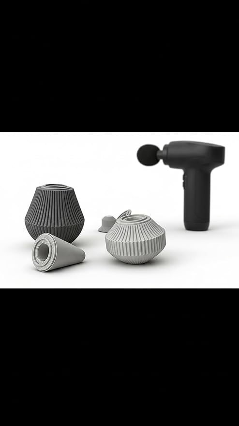 4-piece Replacement Massage Head Set for Theragun Mini (Generation 1) Multi-Functional Shock Massager Accessory