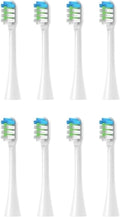 Replacement Toothbrush Heads Compatible for Nandme Nx8000 Sonic Electric Soft Dupont Bristle Tooth Brush Head4/8/16PCS(8pcs White)