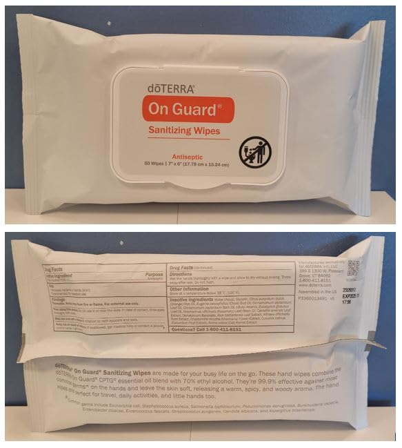 On Guard Hand Wipes - 50-2 Pk
