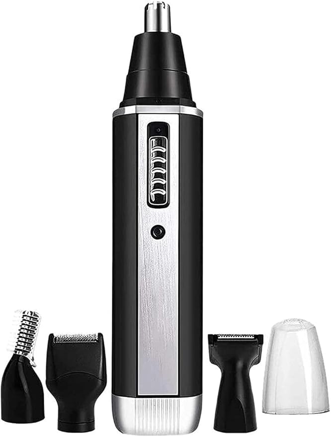 Ear and Nose Hair TrimmerUSB Rechargeable Nose Hair TrimmerProfessional Nose Hair Trimmer Clipper for Men and WomenWaterproof Dual Edge Blades for Easy Cleaning