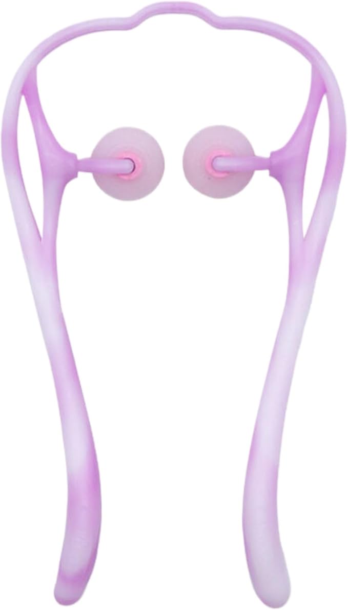 手动 Neck and Back Massager 颈椎按摩器多功能颈部按摩器双球按压经络按摩器 HomeOffice Body Electric Massagers