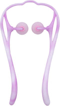 手动 Neck and Back Massager 颈椎按摩器多功能颈部按摩器双球按压经络按摩器 HomeOffice Body Electric Massagers