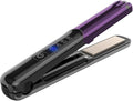 Cordless Hair Straightener Portable Flat Iron 4 Temperature Options and 20S Fast Heating Long-Life Battery Ceramic Hair Straightener Travel Size USB Rechargeable
