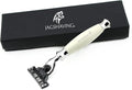 3 Edge Razor with Thorough and Durable Razor Blade for Men with 3 Anti Friction Blades