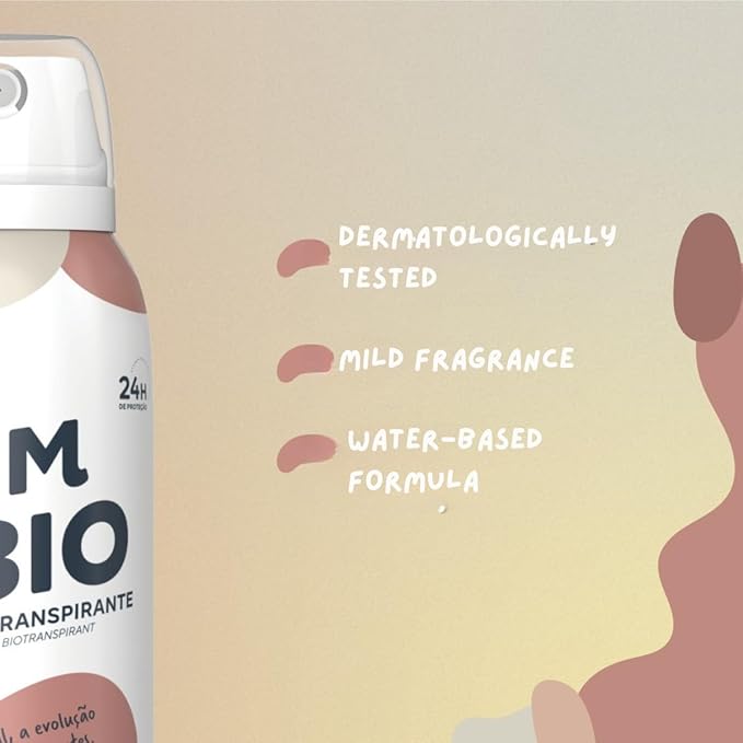 Original Biotranspirant Deodorant Natural Aluminum-Free Vegan 24-Hour Protection 150ml (5.07 fl oz)