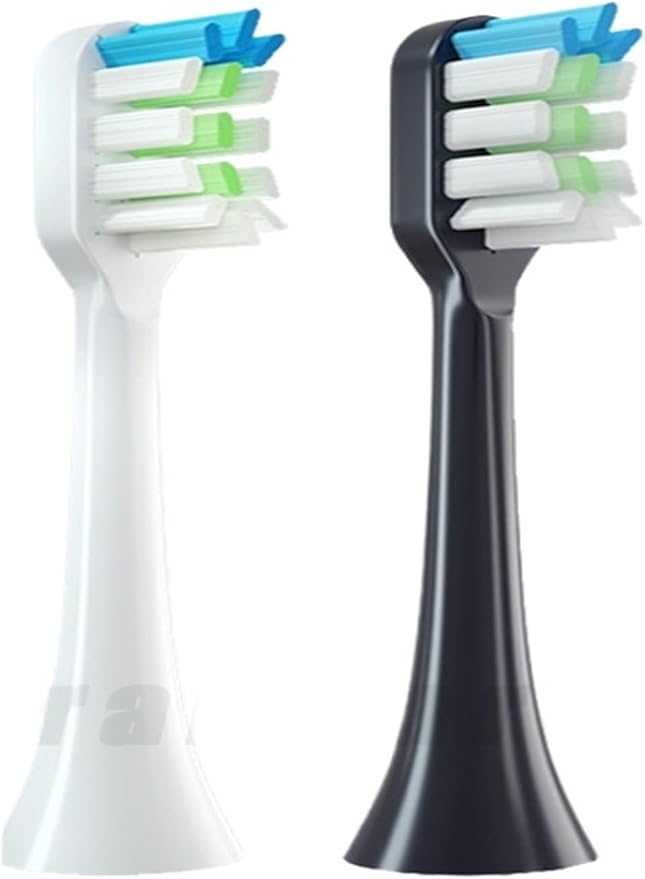 Compatible for FUPAI Electric Toothbrush Head A6 / A6plus A6splus A8 Z5 Universal Vacuum Package Replacement Brush(Pink)