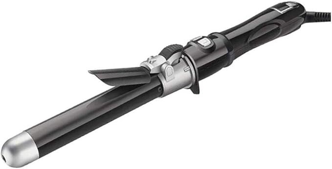 Rotating Electric Curling Iron Automatic Hair Curler Stick Ceramic Roll Curling 360-degree Automatic Rotation Styling Tools (Color : D) (E)