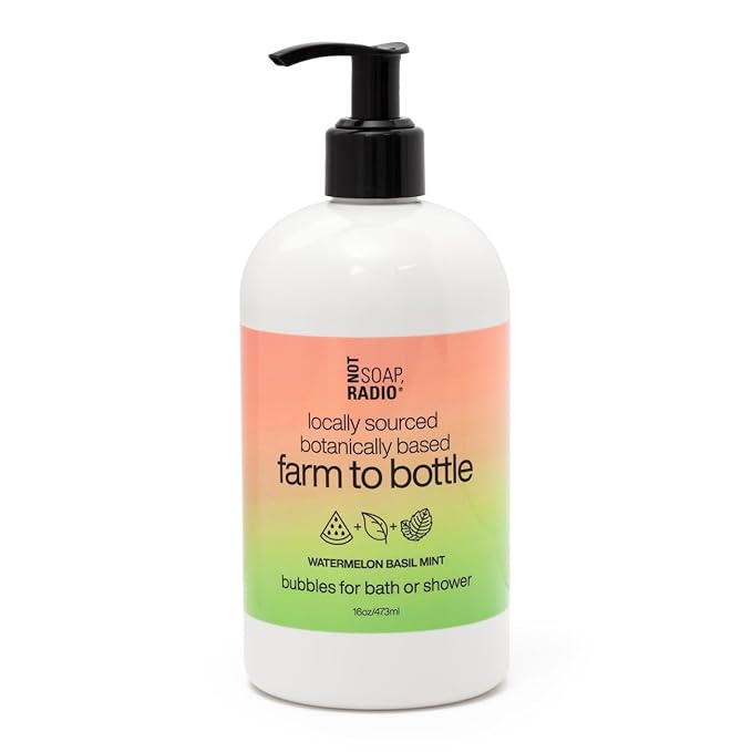 Not Soap Radio watermelon basil mint | bath/shower gel | farm to bottle