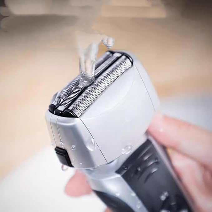 2024 Electric Razor for Men with Pop-up Trimmer Wet Dry 4-Blade Electric Shaver ES8243AA Replacement Outer Foil and Inner Blade for Panasonic ARC4 ES8243AA Cutter Head Accessories