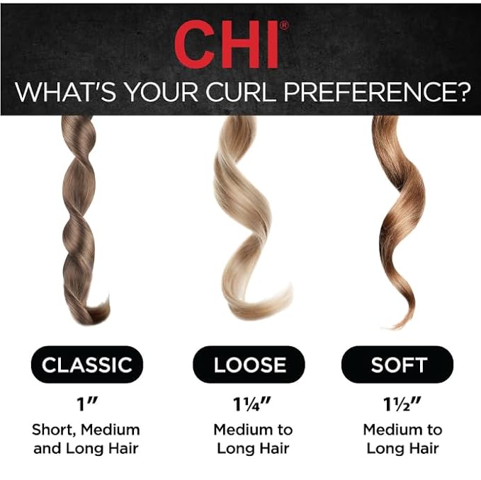 CHI Spin N Curl 1″ Ceramic Rotating Curling Iron Mint Green Adjustable Preset Heat Settings for All Hair Types Salon-Quality Curls &amp Waves Auto Shut-Off Tangle Protection