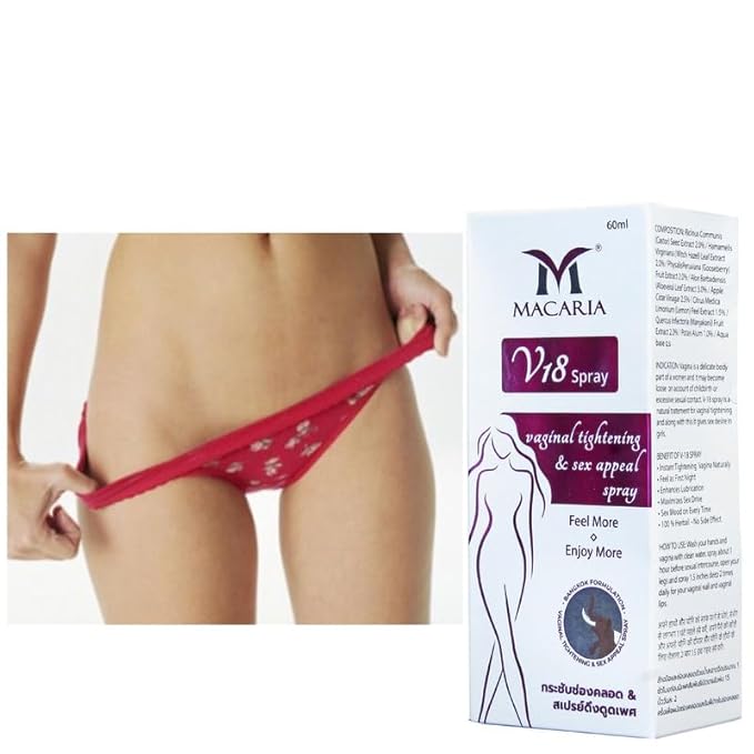 MACARIA Vaginal Pussy Yoni Tightening Shrink Spray for Women Intimate Parts Feminine Care Feel Young Again