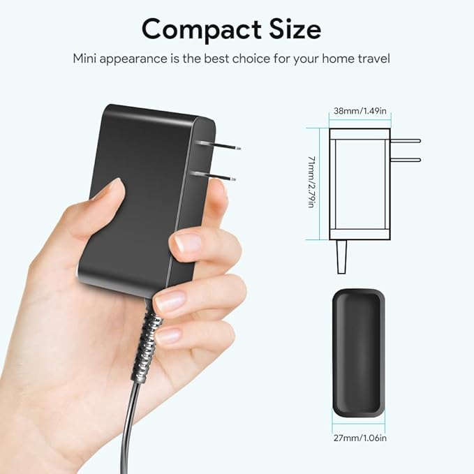 TAIFU 24V AC Adapter Charger Replacement for Powerfit PL-1911 PowerLegs Power fit Power Legs Platform Vibration Plate Electric Shiatsu XH2400-1500W Foot Massager Power Supply Cord