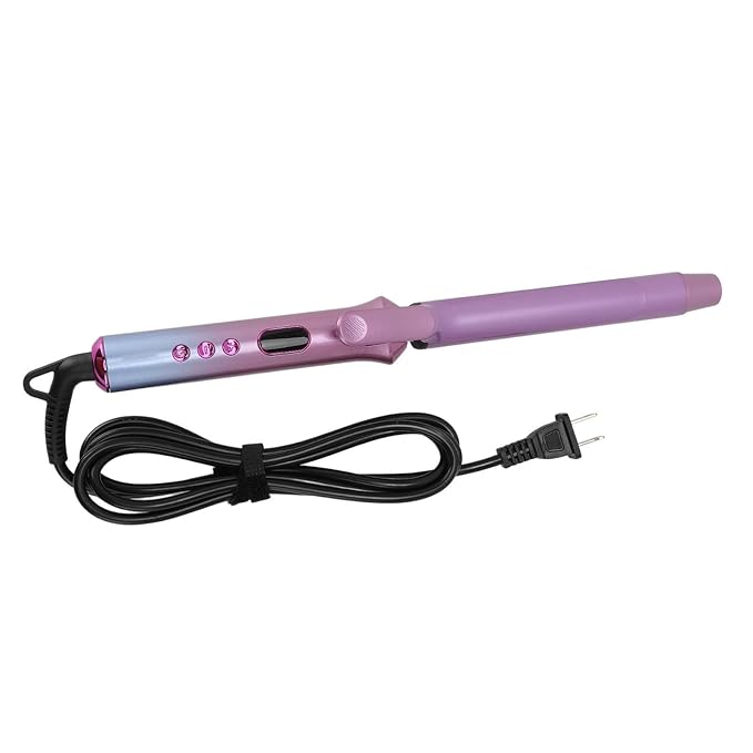 Professional Hair Curling Wand Anti Scald Head Rotatable Power Cord for Various Hairstyles 25mm