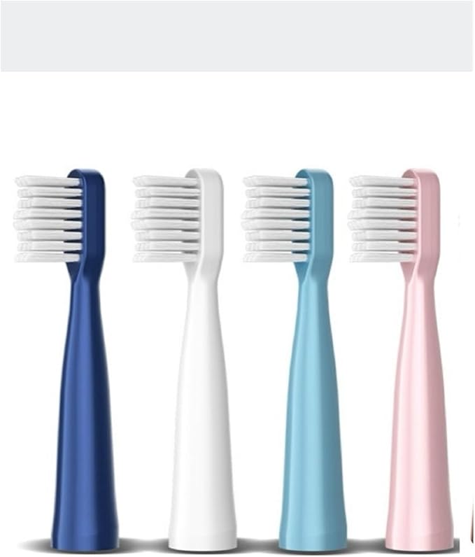 Replacement Toothbrush Heads Compatible for Jianpai S12/HYUNDAI XM-806/ACA ALY-HYS01W/TSOP/Royalstar/INPHIC Electric Bristles(8white)