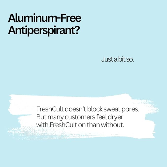 FreshCult Unscented and Peppermint Set - Natural Deodorant Spray - Zero Stain - Sensitive Skin - Aluminum Free - Baking Soda Free