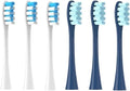 6PCS Replacement HeadsCompatible for Oclean Flow/X/X PRO/ Z1/ F1/ Brush Heads Sonic Toothbrush Vacuum Bristle(Brown)