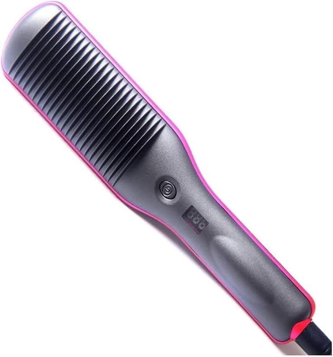 Electric Hair Brushes Straight Comb Anti-Scald Straight Hair Comb Hot Comb Straightener Hair Straightener Brush 360 Rotatable