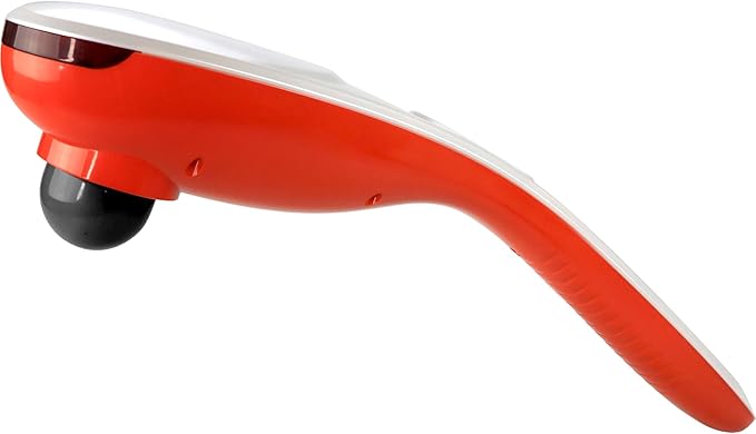 Tiger Tail Vibration Massager T-800 Long Arm Knot Buster Cordless Massage Device - Handheld Back Shoulder and Neck Deep Tissue Massager