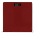 Automatic Switch Digital Bathroom Weighing Scale Smart Scale for Body Weight Brick Red