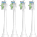 Compatible for 4pcs Replacement Brush Head Compatible with PH Sonic Care Diamondclean Electric Toothbrush(White)