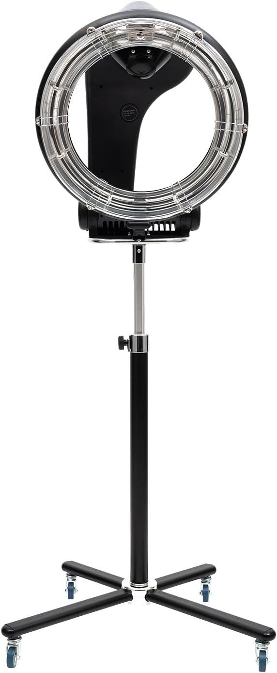 3 in 1 Orbital Infrared Hair Dryer and Color Processor - 950W Professional Stand Dryer for Salon Spa and Home Use
