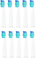 Tooth Brush Head Electric Toothbrush Heads Replaceable for SG-507B/908/909/917/610/659/719/910/575/551/548(10pcs White)
