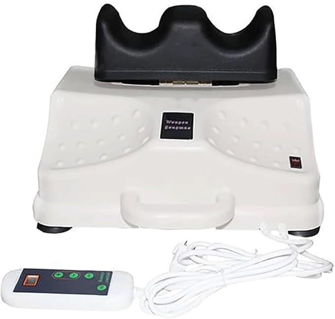 Fitness Blood Chi Machine Swing Foot with Wire Control 10 Gear Speed Adjustable with Carrying Handle for Relax Muscles