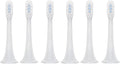 Universal Type Teethbrush Replacement Heads Compatible with Mijia T300 T500 Sonic Electric Toothbrush Head(6PCS)