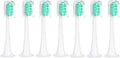 Compatible for Xiaomi Mijia T300/T500/T700 Replacement Brush Heads with Caps Sealed Package Soft(7Green)